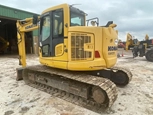 Used Excavator,Used Komatsu,Used Excavator in yard,Back of used Excavator,Front of used Komatsu Excavator,Front of used Excavator